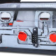 Iluminare auto RACES stopuri pentru BMW 3 Series E36 Coupe Convertible 90-99, roșu-negru | race-shop.ro