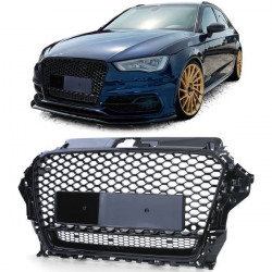 Grilă radiator sport negru-lucios pentru Audi A3 8V 12-16