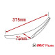 Body kit și tuning vizual ORIGIN LABO canards universale (Type EX), carbon | race-shop.ro