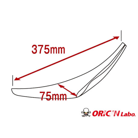 Body kit și tuning vizual ORIGIN LABO canards universale (Type EX), FRP | race-shop.ro