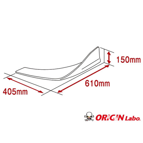 Body kit și tuning vizual ORIGIN LABO canards universale (Type L), FRP | race-shop.ro