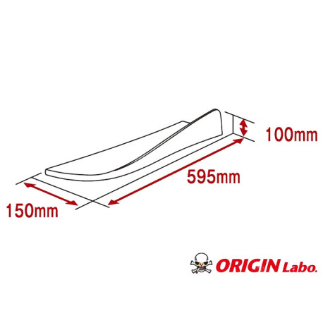 Body kit și tuning vizual ORIGIN LABO canards universale, FRP | race-shop.ro