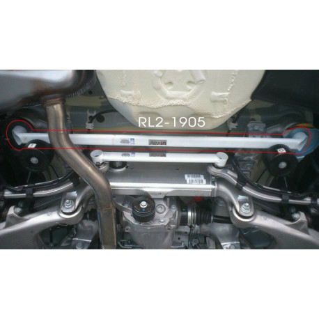 Bară rigidizare BMW 520i 10+ F10/F18 UltraRacing 2-puncte Bară rigidizare spate jos 1905 | race-shop.ro