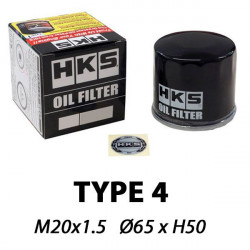 HKS tip 4 filtru de ulei sport M20x1.5 (Kei Cars Nissan, Mitsubishi)