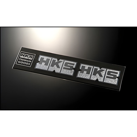 Autocolante HKS autocolant - Embossed Logo (x2) | race-shop.ro