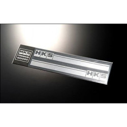 HKS autocolant - Stripe argintiu (x2)