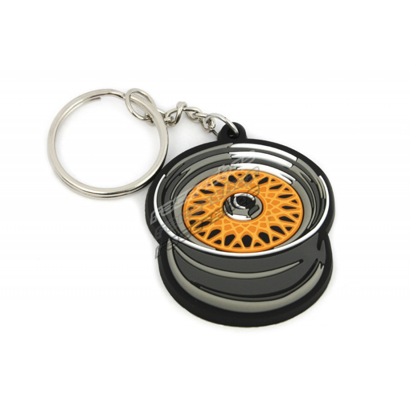 PVC rubber keychain 