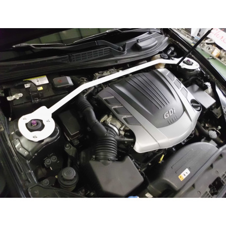 Bară rigidizare Hyundai Genesis Coupe 08+ 2-puncte Bară rigidizare sus amortizor fată 2555 | race-shop.ro