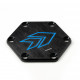Adaptor volan Quick Release NRG plăcuță de anularea a claxonului (Săgeată) - Negru/Albastru | race-shop.ro