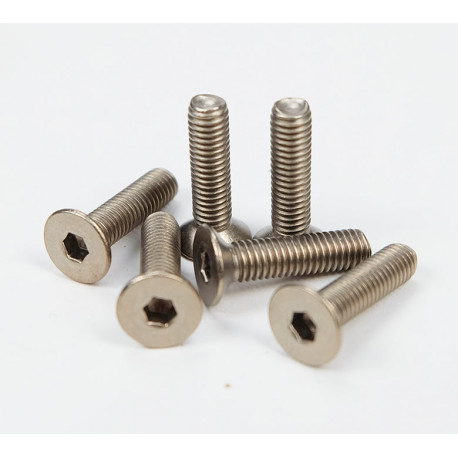Accesorii pentru volan Kit șuruburi pentru volan de modernizare NRG (plat) - Titanium | race-shop.ro