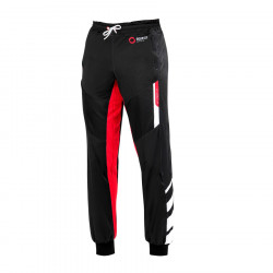Pantaloni de jogging SPARCO HYPER-P negru/roșu