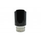 Ornament cu o ieșire Ornament tobă RACES CARBON 101mm, intrare 63.5mm - Lustruit | race-shop.ro