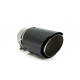 Ornament cu o ieșire Ornament tobă RACES CARBON 89mm, intrare 54mm - Lustruit | race-shop.ro