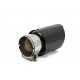Ornament cu o ieșire Ornament tobă RACES CARBON 89mm, intrare 54mm - Lustruit | race-shop.ro