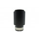 Ornament cu o ieșire Ornament tobă RACES CARBON 89mm, intrare 60mm - Mat | race-shop.ro