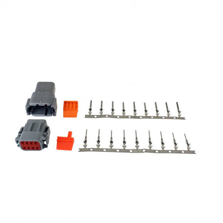 Cabluri, conectori și terminale AEM DTM-Style Kit conector cu 8 căi | race-shop.ro