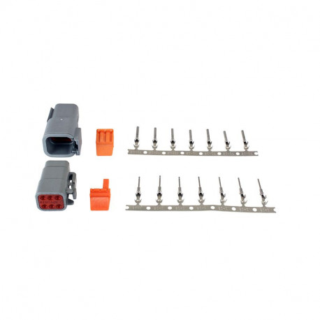 Cabluri, conectori și terminale AEM DTM-Style Kit conector cu 6 căi | race-shop.ro