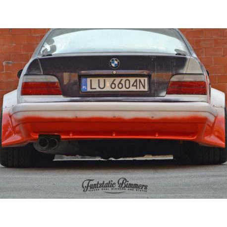 Body kit și tuning vizual RACES bară spate pentru BMW E36 | race-shop.ro