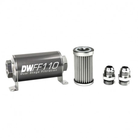 Externe Deatschwerks FF110 5 Micron (-10 AN) filtru combustibil universal | race-shop.ro