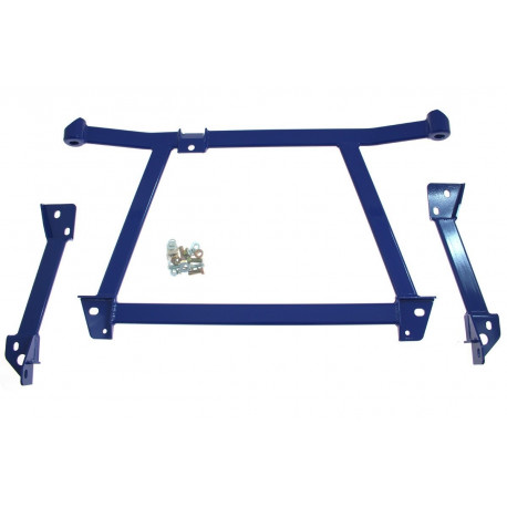 Bară rigidizare Bară rigidizare jos amortizor față - LANCER EVO 7-9 BLUE | race-shop.ro