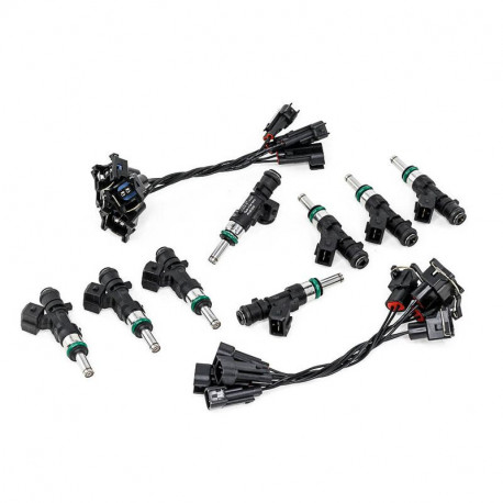 Vehicul specific Set de 8 Deatschwerks 1100 cc/min injectoare pentru Dodge Challenger (09-14) | race-shop.ro