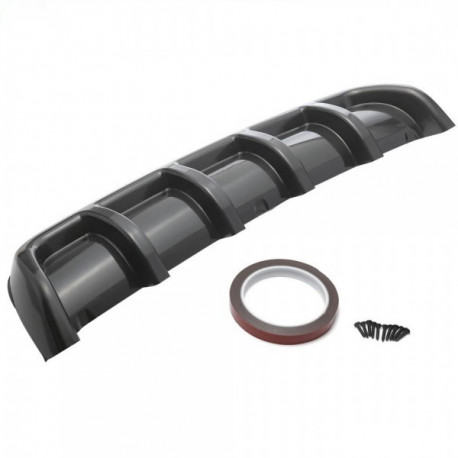 Body kit și tuning vizual RACES Difuzor spate universal - negru | race-shop.ro