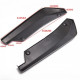 Body kit și tuning vizual RACES Universal rear bumper canard kit - negru | race-shop.ro