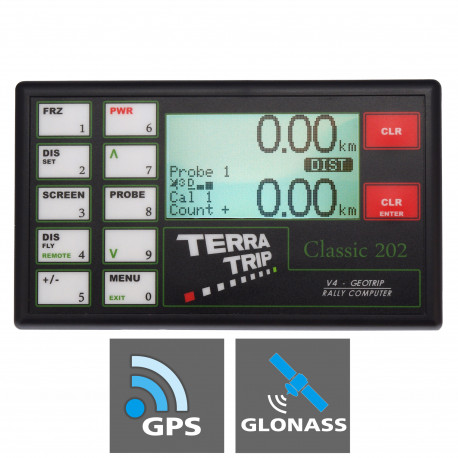 Tripmaster Terratrip 202 Classic GeoTrip cu GPS și GLONASS V4 | race-shop.ro
