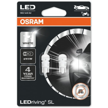 Becuri auto Osram becuri auto LED interioare LEDriving SL W5W, alb (2buc) | race-shop.ro