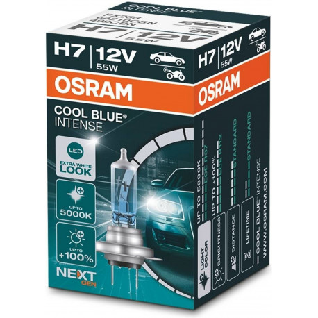 Becuri auto Osram becuri auto cu halogen COOL BLUE INTENSE (NEXT GEN) H7 (1 buc) | race-shop.ro