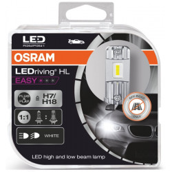 Osram LED becuri LED auto de fază lungă și fază scurtă LEDriving HL EASY H7/H18 (2buc)