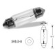 Becuri auto ELTA VISION PRO 12V 10W bec auto SV8.5-8 C5W (11x42mm) (1 buc) | race-shop.ro