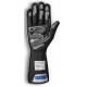 Mănuși Mănuși de curse Sparco FUTURA cu FIA (cusături exterioare) alb/negru | race-shop.ro