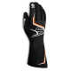 Mănuși Mănuși Tide FIA omologare (cusătură exterior), negru/portocaliu | race-shop.ro