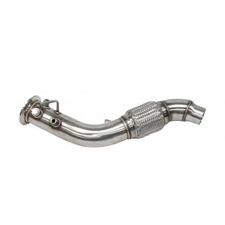 Down pipe, dump pipe RACES downpipe pentru BMW E61 530D M57N2 | race-shop.ro