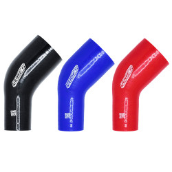 Cot reducție silicon RACES Silicone 45° - 57mm (2,25") la 63mm (2,5")