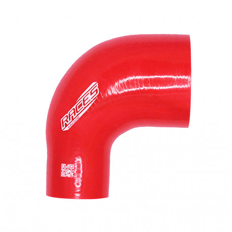 Cot 90° reducție Cot de reducție siliconic RACES Silicone 90° , 63mm (2,5") la 70mm (2,75") | race-shop.ro