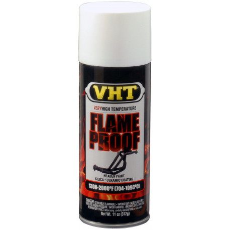 Vopsea termorezistență motor VHT spray vopsea rezistentă la temperaturi ridicate, albă | race-shop.ro