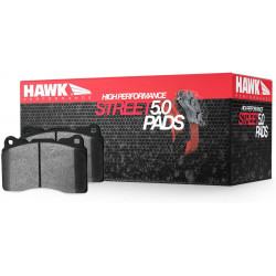 Predné brzdové dosky Hawk HB581B.660, Street performance, min-max 37 ° C-290 ° C