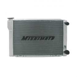 Radiator apă aluminiu universal MISHIMOTO - Mishimotorsports 26"x17"x3.5" dvoj-prechodový Race chladič