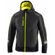 Jachetă SPARCO TECH SOFT-SHELL TW negru/galben