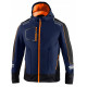 Jachetă SPARCO TECH SOFT-SHELL TW albastru/portocaliu