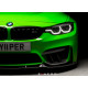 Body kit și tuning vizual EVAERO splitter de carbon sub bara de protecție față originală BMW M3 F80 | race-shop.ro