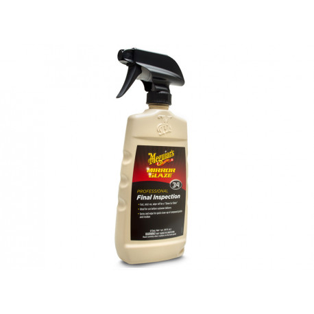 Corecție vopsea Meguiars Final Inspection - preparat pentru întreținerea vopselei și lubrifiere în timpul lucrului cu clay, 473 ml | race-shop.ro