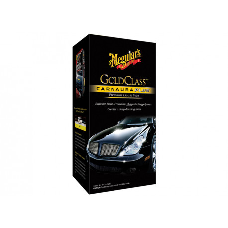 Ceară și protecție vopsea Meguiars Gold Class Carnauba Plus Premium Liquid Wax - ceară lichidă cu carnauba naturală, 473 ml | race-shop.ro