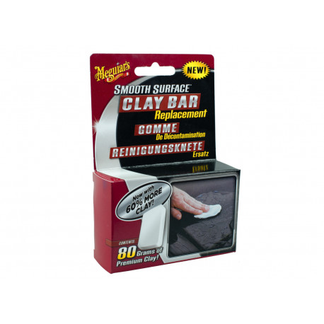 Accesorii Meguiars Smooth Surface Clay Bar de înlocuire - cub de lut de înlocuire, 80 g | race-shop.ro