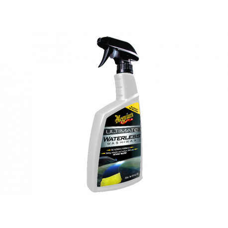 Ceară și protecție vopsea Meguiars Ultimate Waterless Wash & Wax - Detergent de spălare fără apă cu ceară, 768 ml | race-shop.ro