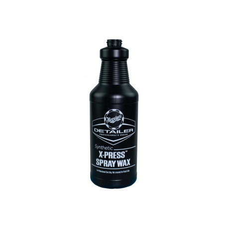 Accesorii Meguiars Synthetic X-Press Spray Wax Bottle - Flacon de diluare pentru Ceară sintetică X-Press Spray, fără pulverizator, 946 ml | race-shop.ro