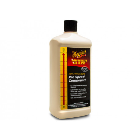Corecție vopsea Meguiars Pro Speed Compound - pastă profesională de corecție și lustruire, cu tehnologie super-microabrazivă, 946 ml | race-shop.ro