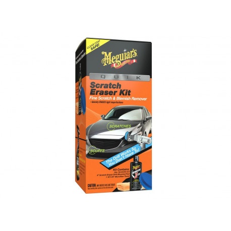 Kituri detailing Meguiars Quik Scratch Eraser Kit - kit pentru îndepărtarea defectelor de vopsea localizate | race-shop.ro